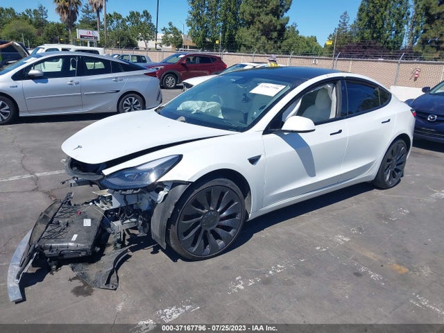 Tesla Model 3 Performance 2021 5YJ3E1EC9MF077089 Image 2