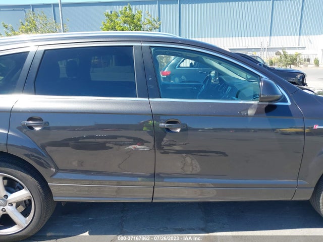 2013 AUDI Q7 3.0T S LINE PRESTIGE VIN: WA1DGAFE3DD000220