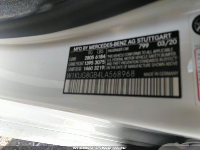 W1KUG8GB4LA568968 Mercedes-Benz S-class S 560