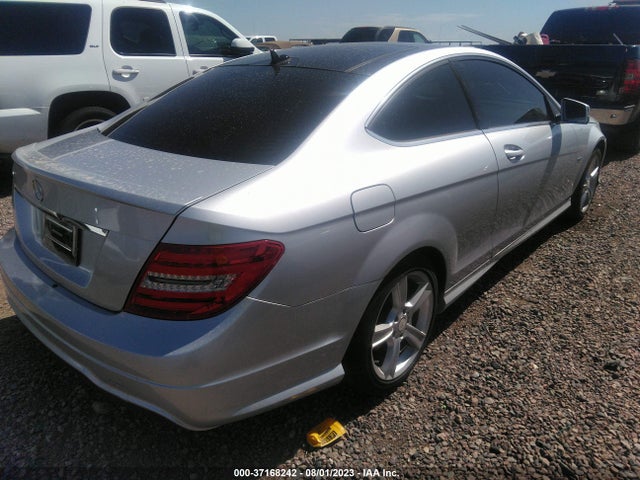 2012 MERCEDES-BENZ C-CLASS C 250 VIN: WDDGJ4HBXCF821073