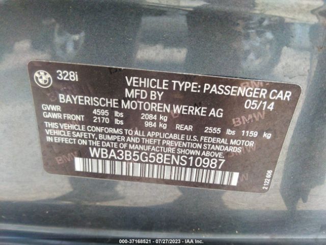 WBA3B5G58ENS10987 BMW 3 Series 328i Xdrive