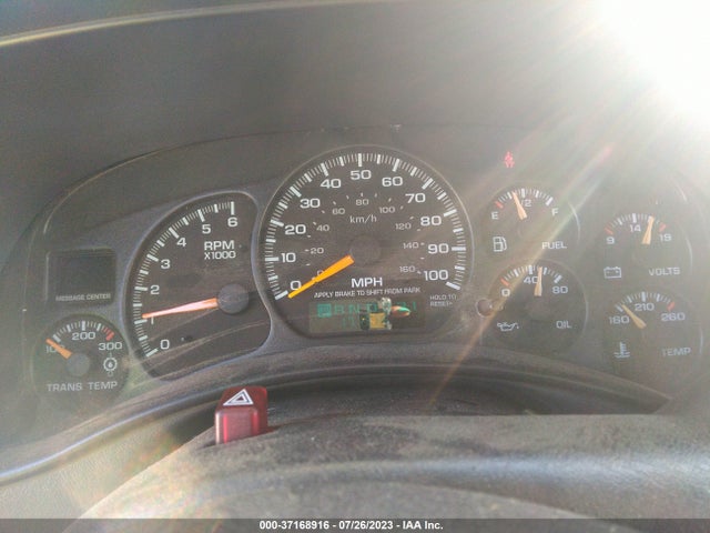 2000 CHEVROLET 2500 VIN: 1GCGK29UXYE287744