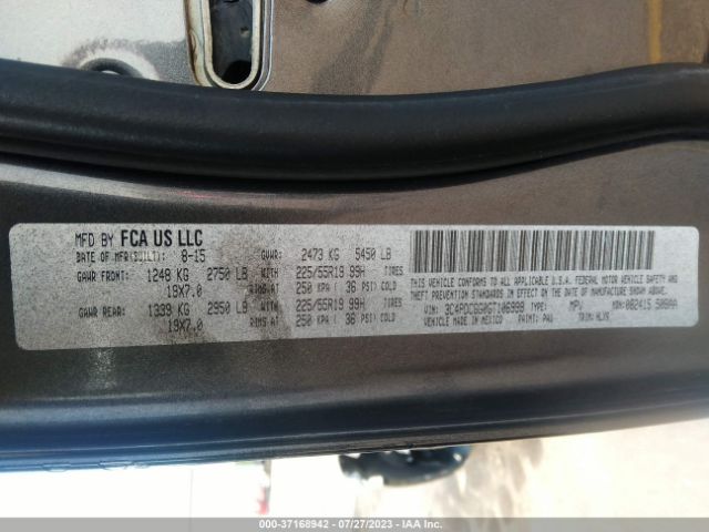 3C4PDCGG0GT106999 Dodge Journey Crossroad Plus