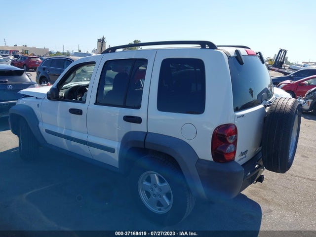 2006 JEEP LIBERTY SPORT VIN: 1J4GL48K76W289249