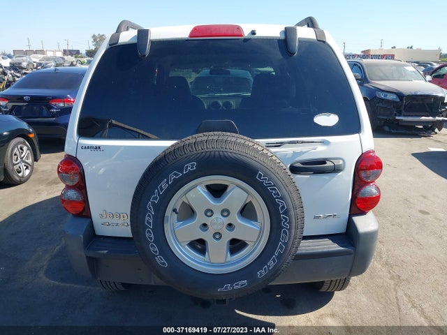 2006 JEEP LIBERTY SPORT VIN: 1J4GL48K76W289249