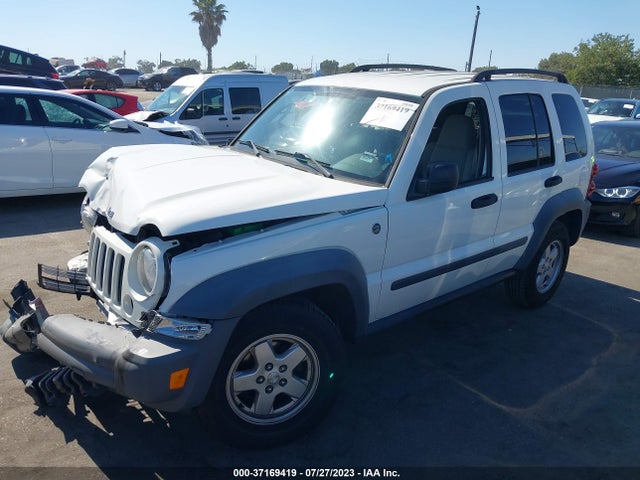 2006 JEEP LIBERTY SPORT VIN: 1J4GL48K76W289249
