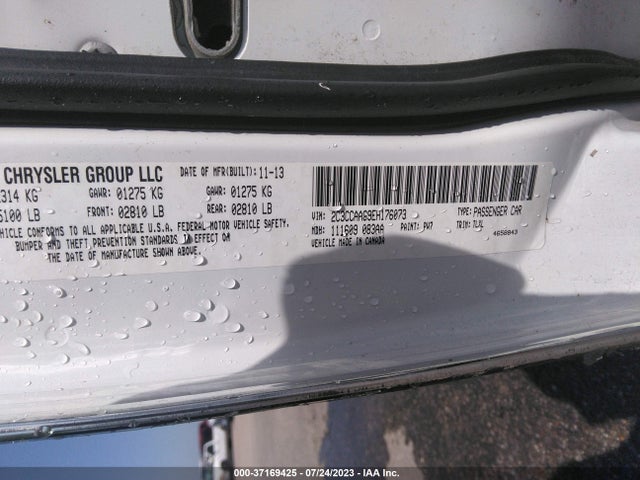 2C3CCAAG9EH176073 Chrysler 300