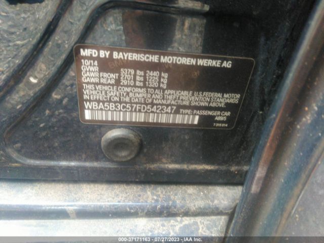 WBA5B3C57FD542347 BMW 5 Series 535i Xdrive