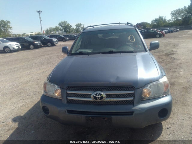 2006 TOYOTA HIGHLANDER HYBRID VIN: JTEEW21A960010232