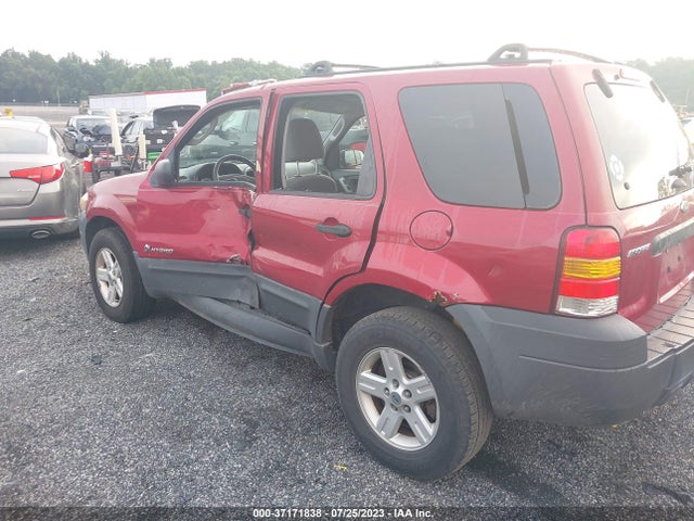2006 FORD ESCAPE HYBRID VIN: 1FMYU95H86KC00255