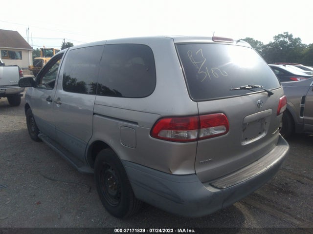 2001 TOYOTA SIENNA CE VIN: 4T3ZF19C91U396161
