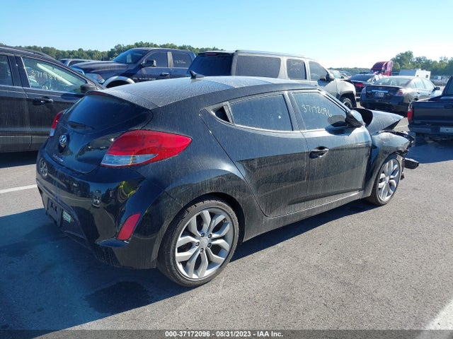 2012 HYUNDAI VELOSTER BASE W/GRAY VIN: KMHTC6AD8CU050419
