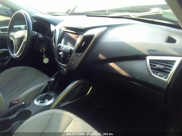 2012 HYUNDAI VELOSTER BASE W/GRAY VIN: KMHTC6AD8CU050419