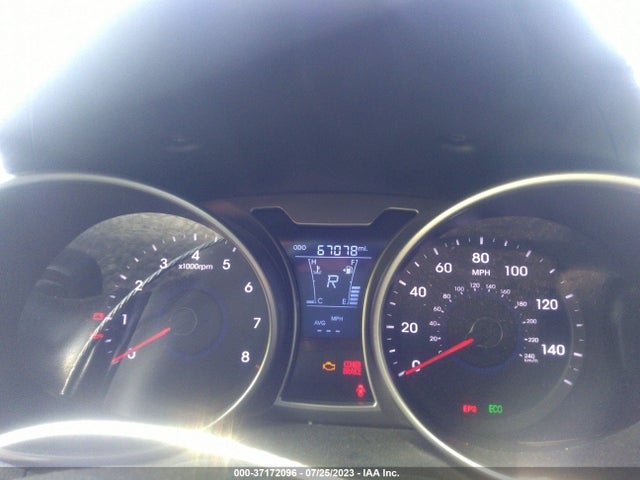 2012 HYUNDAI VELOSTER BASE W/GRAY VIN: KMHTC6AD8CU050419
