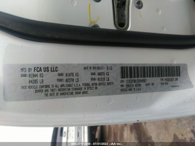1C3CDFBB1GD540967 Dodge DART SXT