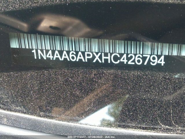 1N4AA6APXHC426794 Nissan Maxima Platinum