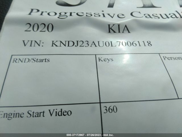 KNDJ23AU0L7006118 KIA SOUL LX