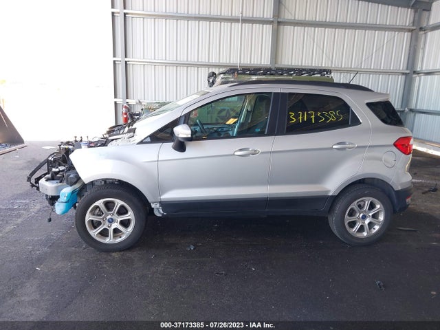 2019 FORD ECOSPORT SE VIN: MAJ6S3GL5KC275912