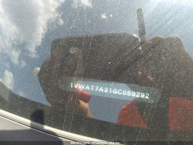 1VWAT7A31GC053292 Volkswagen Passat 1.8t S