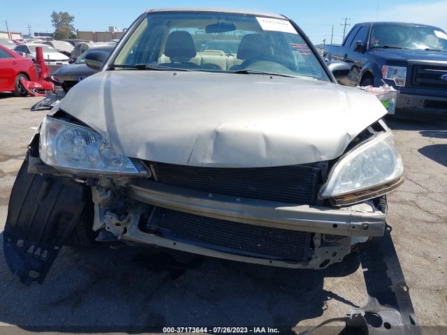 2005 HONDA CIVIC SDN LX VIN: 2HGES16585H535462