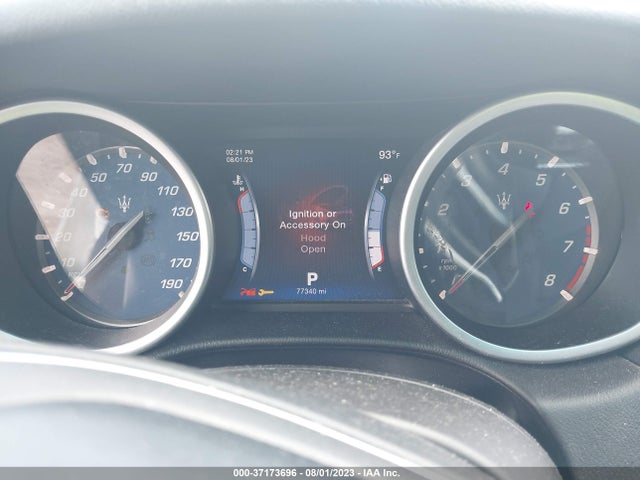 2015 MASERATI GHIBLI VIN: ZAM57XSA5F1139023