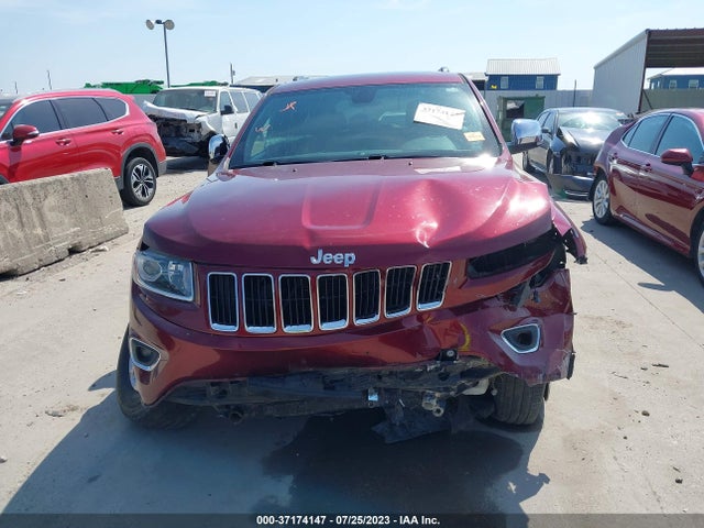 2016 JEEP GRAND CHEROKEE LIMITED VIN: 1C4RJFBG1GC497571