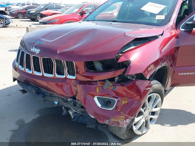 2016 JEEP GRAND CHEROKEE LIMITED VIN: 1C4RJFBG1GC497571