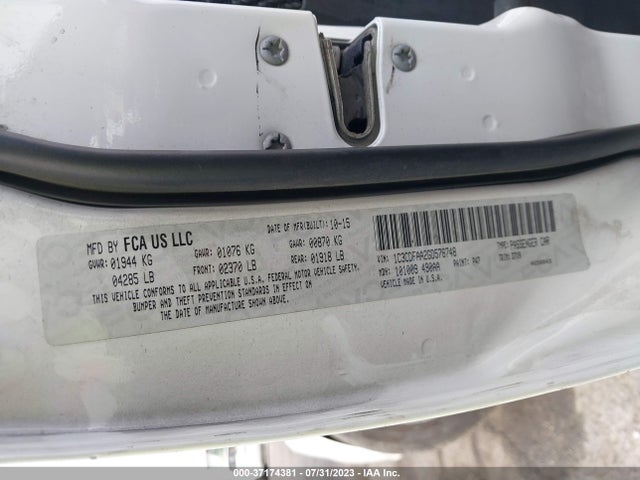 Dodge DART SE 2016 1C3CDFAA2GD578748 Image 9