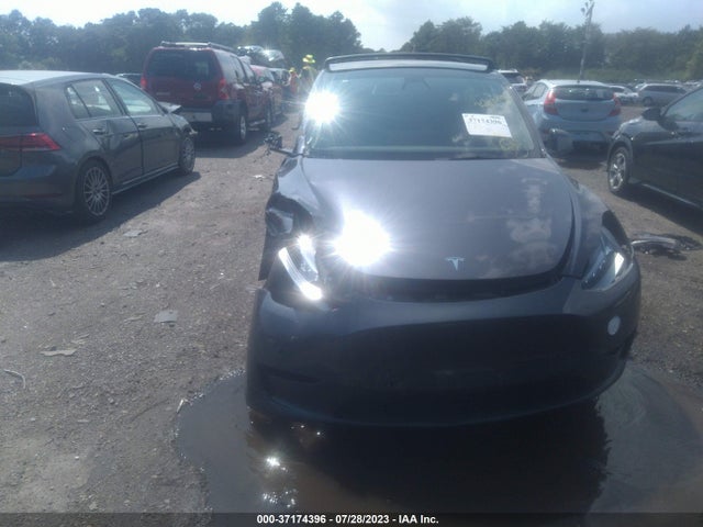 2021 TESLA MODEL Y LONG RANGE VIN: 5YJYGDEE6MF198245