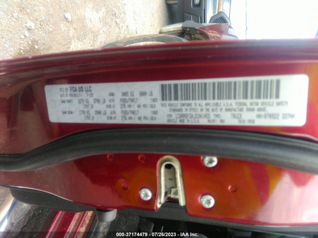 1C6RR6FGXJS341455 RAM 1500 Tradesman