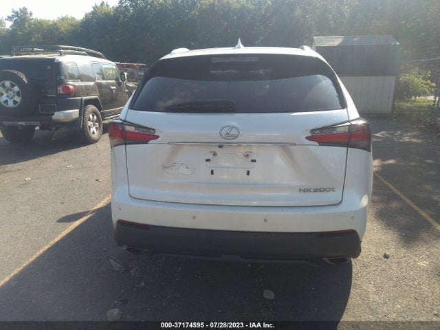 2017 LEXUS NX NX TURBO VIN: JTJBARBZ3H2106736