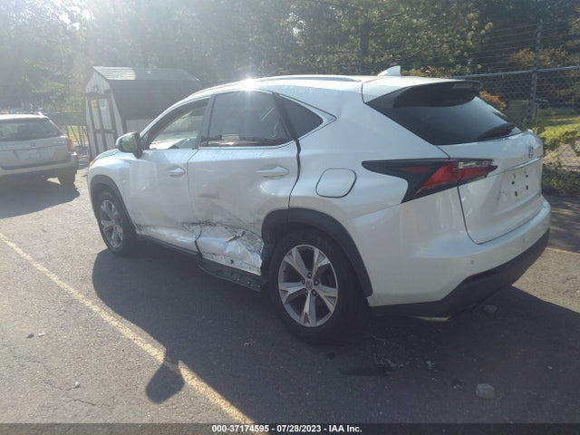 2017 LEXUS NX NX TURBO VIN: JTJBARBZ3H2106736