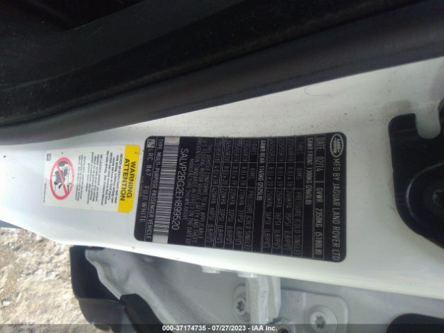 SALVP2BG2EH899520 Land Rover Range Rover Evoque Pure