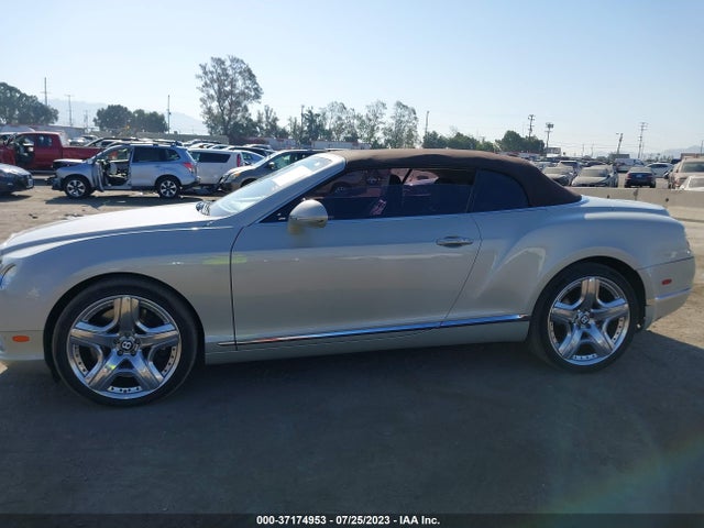 2012 BENTLEY CONTINENTAL GT VIN: SCBGR3ZA0CC076129