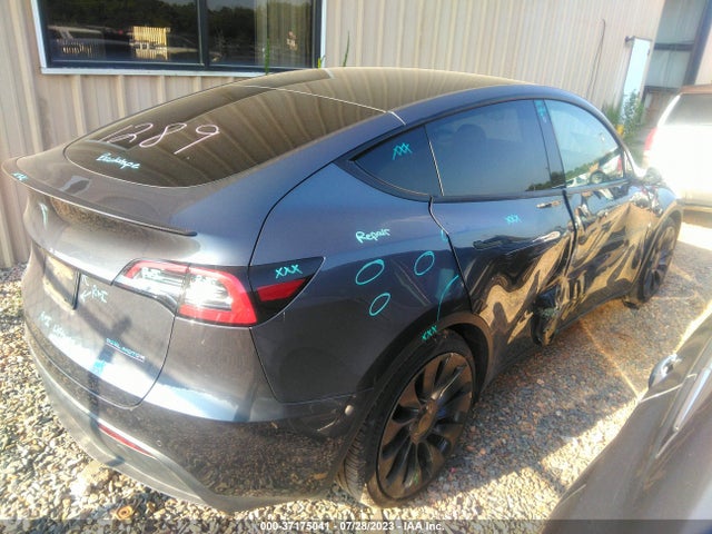 2022 TESLA MODEL Y PERFORMANCE VIN: 7SAYGDEF0NF455882