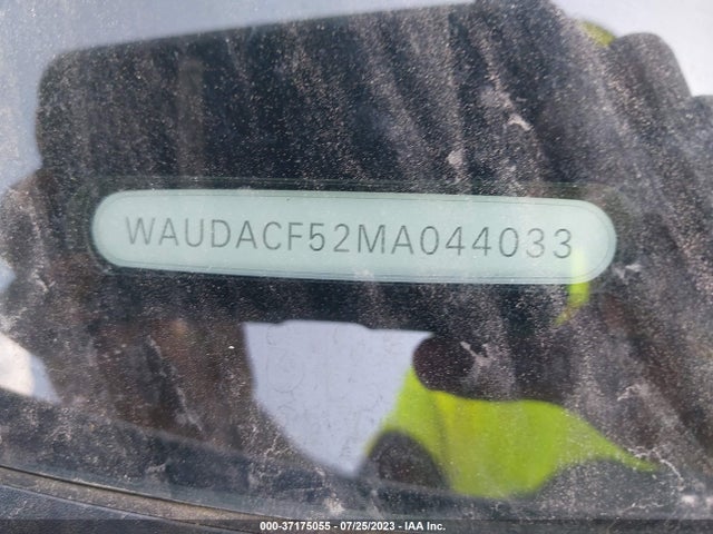 WAUDACF52MA044033 Audi A5 Sportback S Line Premium