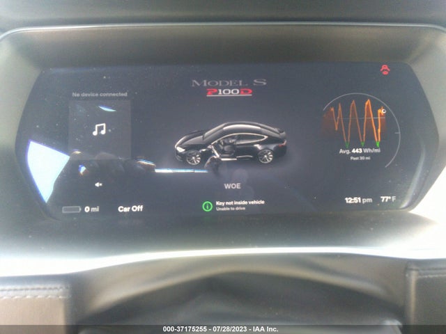 Tesla Model S P100d 2016 5YJSA1E48GF177477 Image 8