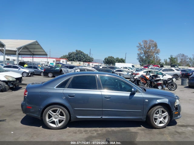 2008 AUDI A4 2.0T VIN: WAUAF78E98A090361
