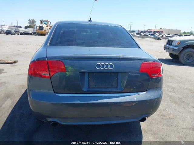 2008 AUDI A4 2.0T VIN: WAUAF78E98A090361