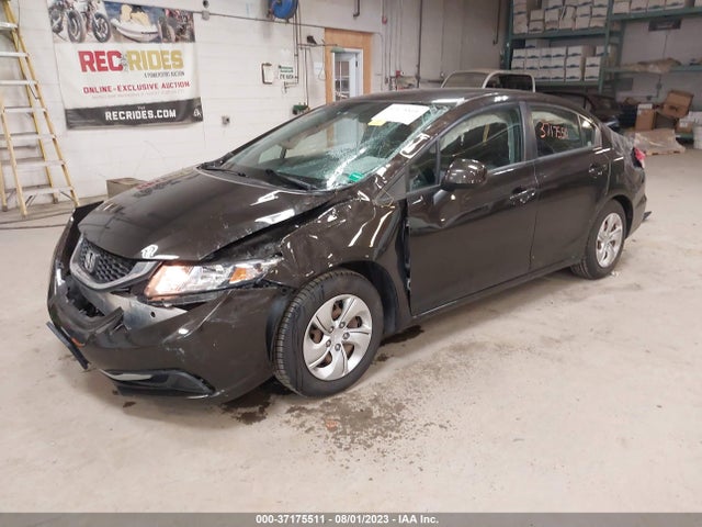 2013 HONDA CIVIC SDN LX VIN: 2HGFB2F53DH529321