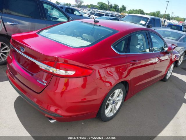 3FA6P0LU8JR173759 Ford Fusion Hybrid Se
