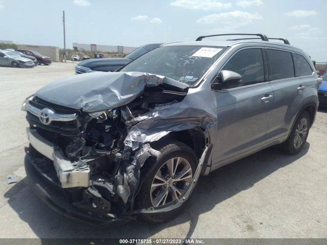 Toyota Highlander Xle V6 2015 5TDKKRFH4FS115548 Image 2