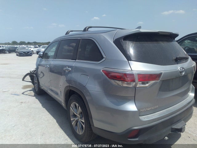 Toyota Highlander Xle V6 2015 5TDKKRFH4FS115548 Image 3