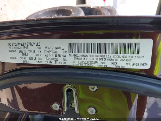 3C6UR5DJ8EG138354 RAM 2500 Big Horn