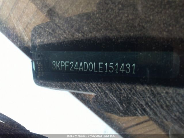 3KPF24AD0LE151431 KIA Forte Lxs