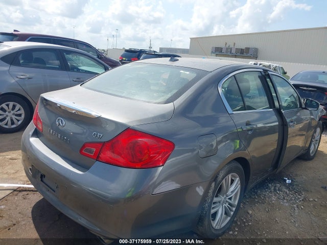 2010 INFINITI G37 SEDAN JOURNEY VIN: JN1CV6APXAM408273