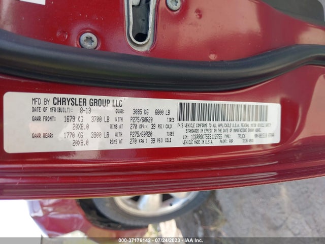 1C6RR6KT5ES112755 RAM 1500 Express