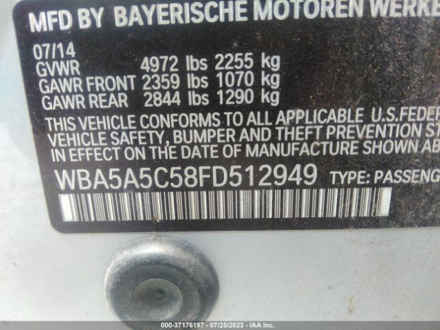 WBA5A5C58FD512949 BMW 5 Series 528i