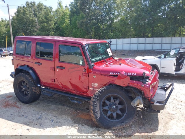 2013 JEEP WRANGLER UNLIMITED RUBICON VIN: 1C4HJWFG5DL600251