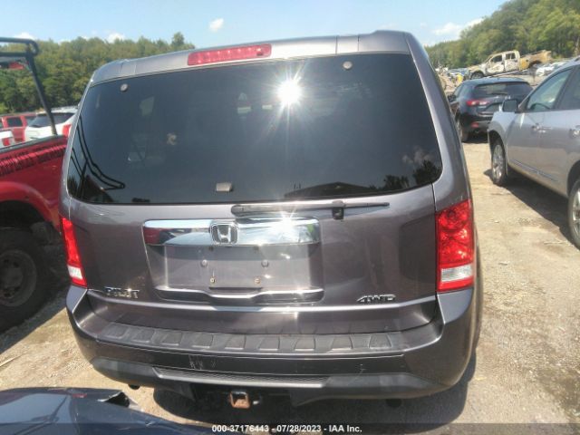 5FNYF4H21FB050494 Honda PILOT LX